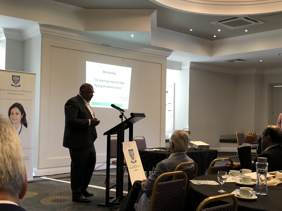 drmahendrapatel's tweet photo. Blame is toxic - Mr Jagtar Singh OBE describes through his role as Chief Fire Officer Bedford. Lesson to learn. Often about who is to blame - firefighters? Armchair judgement, experts not there to judge cases-failed by leadership of organisations #BAPIOUK @CRSelvasekar @jsbamrah https://t.co/TcsEB1ajIL