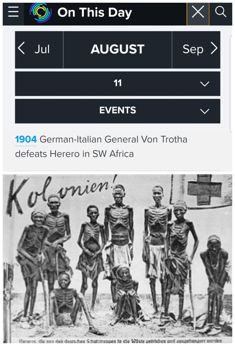 Ladies and gentlemen, there was no war. It was the 20th century's first genocide, a concerted extermination of over 100,000 Heroro people by the Germans…