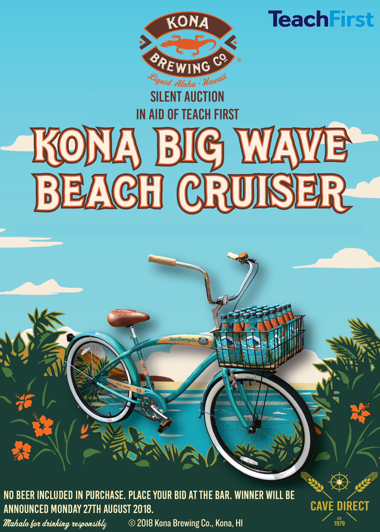 kona brewing beach cruiser