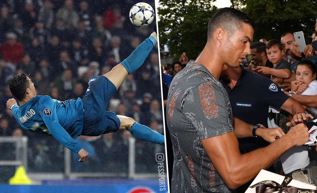 Cristiano Ronaldo: ''Juventus'a attığım röveşata golünden sonra taraftarların beni alkışlamasını hiç unutmayacağım. İnanılmaz bir duyguydu. Hayatım boyunca böyle bir şey yaşamamıştım.''