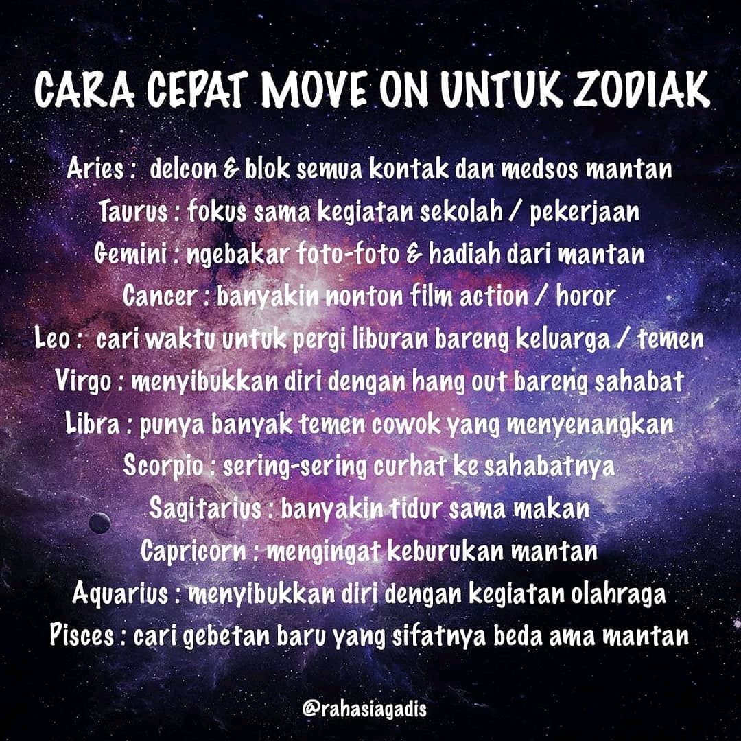 Cara move on dengan cepat