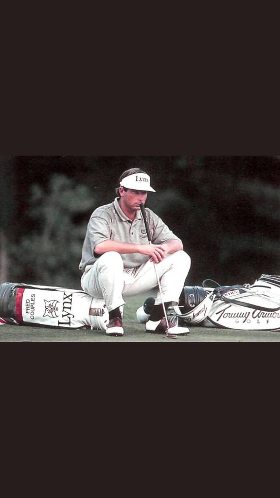 Remember <a href="/Jbgolfshop/">Johnny Byrne</a> with a Lynx bag like this!!!#nottodayoryesterday
