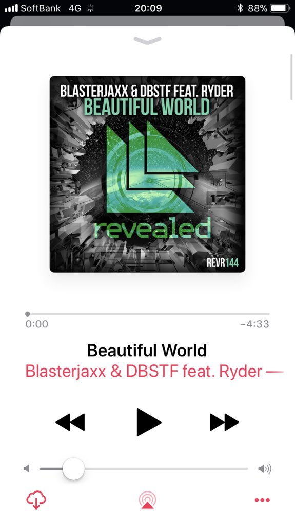 EDMLoverChanne1's tweet image. No.20
"Beautiful World" by Blasterjaxx &amp;amp; DBSTF
美しいメロディから、怒涛のドロップへ曲調がガラッと変わります。
この曲は何からインスピレーションを受けて、どんなイメージで作られたのでしょうか？
みなさんは何が心に浮かびますか？
youtu.be/ka6HFK7dYtA
#edm
#blasterjaxx
#DBSTF