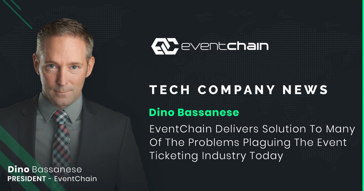 EventChain_io's tweet image. EventChain Delivers Solution To Many Of The Problems Plaguing The Event Ticketing Industry Today

Read More : techcompanynews.com/eventchain-del…
#eventchain