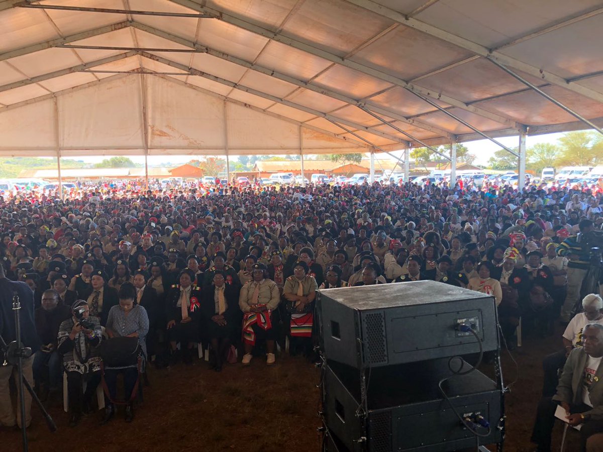 vote_ifp's tweet photo. Thousands are gathered in Empangeni for justice and the emancipation of women! 

#TrustUs #IFPWB https://t.co/HhpstIhn0t
