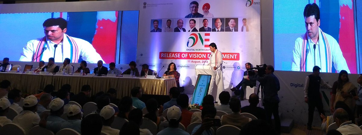 "#Tripura Government has put into place e-challan system in the state.

<a href="/MORTHIndia/">MORTHINDIA</a> has recently issued advisory for acceptance of RC and License documents stored on <a href="/digilocker_ind/">DigiLocker</a>.

This is yet another great example of #TeamIndia approach to build <a href="/_DigitalIndia/">Digital India</a>.":CM <a href="/BjpBiplab/">Biplab Kumar Deb</a>