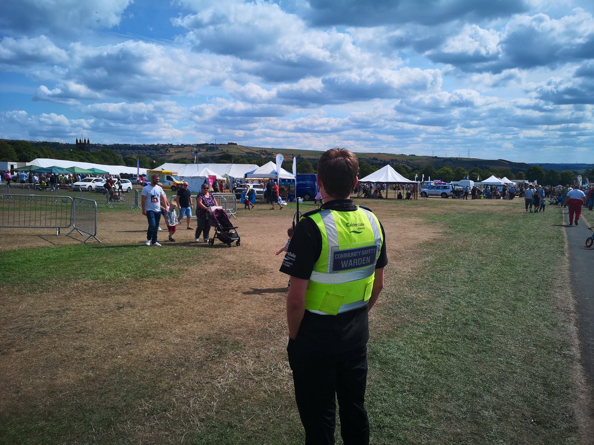CMBC_CPT's tweet image. On patrol @Halifax Agricultural Show! #CMBC #calderdale #Visitcalderdale