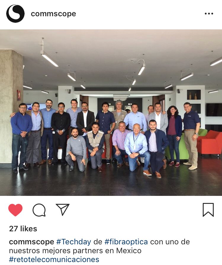 educas11's tweet image. Techday Reto Telecomunicaciones y Commscope México 🇲🇽
@RetoTelecom 
@CommScope 
#RunsOnCommscope