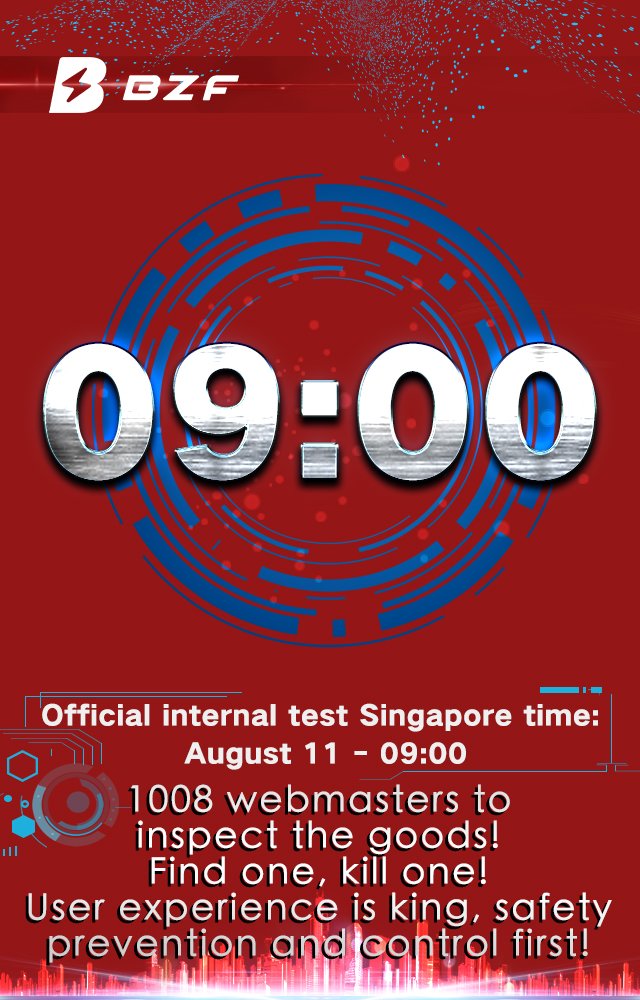 JXX212100's tweet image. #BZF The fastest and safest digital asset trading platform#
Singapore time: August 11th - 09:00 Official internal test
1008 webmasters to inspect the goods!
Find one, kill one!
User experience is king, security prevention and control first!
@realDonaldTrump @BarackObama