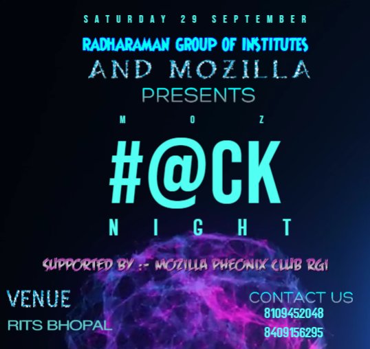 Miracleme01's tweet photo. #mozhacknight #hackathon #49daysleft WebVR Hackathon Coming Soon #RGIBhopal #MozActivate #MozMPCG #MozActivateIN @MikeMozmicky @vabajaj @Miracleme01 https://t.co/fWxcI2tJVH