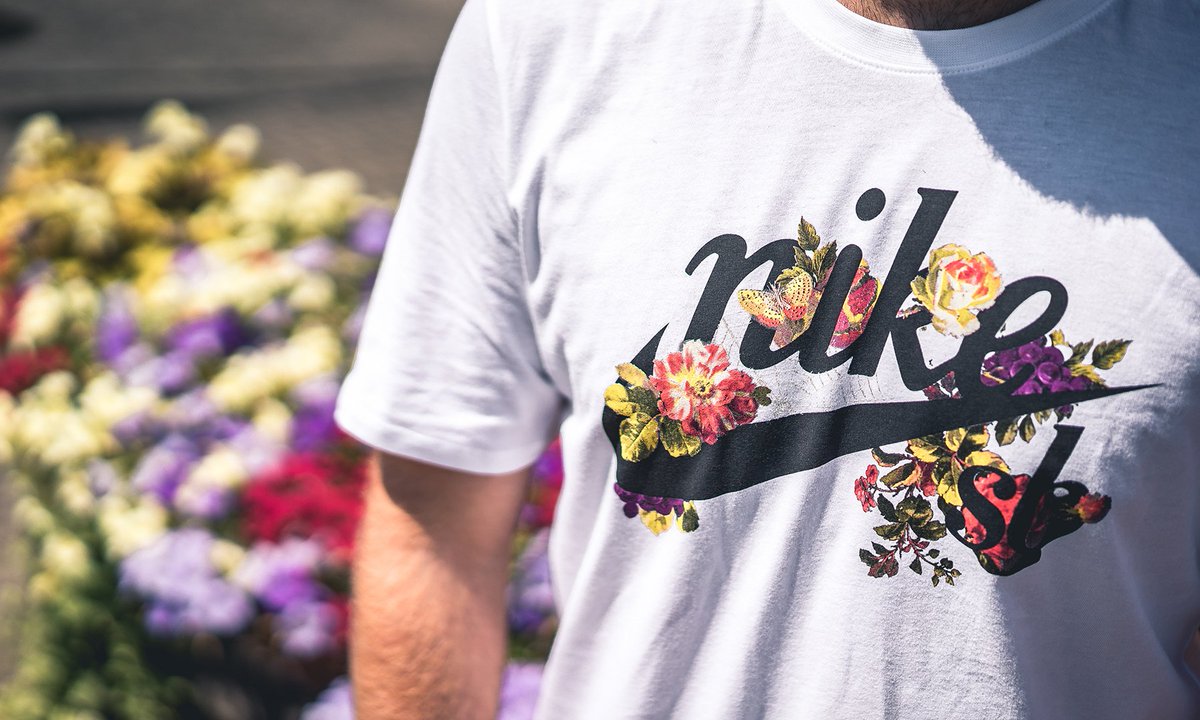 nike sb floral shirt
