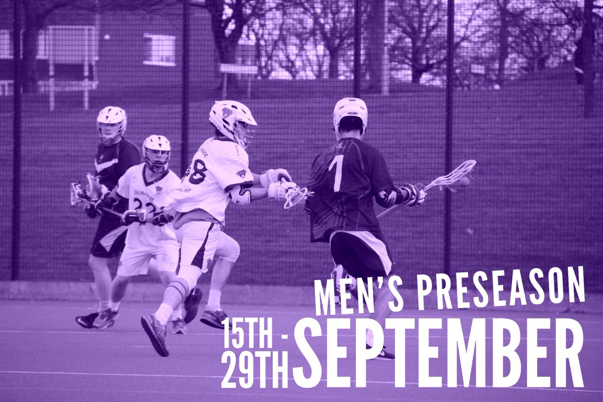 LoughboroughLax's tweet photo. Preseason is fast approaching! Just over a month until we’re back on the pitch!
The guys will be kicking off their preseason with a match against the alumni on the 15th! The girls are (of course) encouraged to come and support and socialise! #lborofamily #backinthebubble https://t.co/Iegbmecu9j
