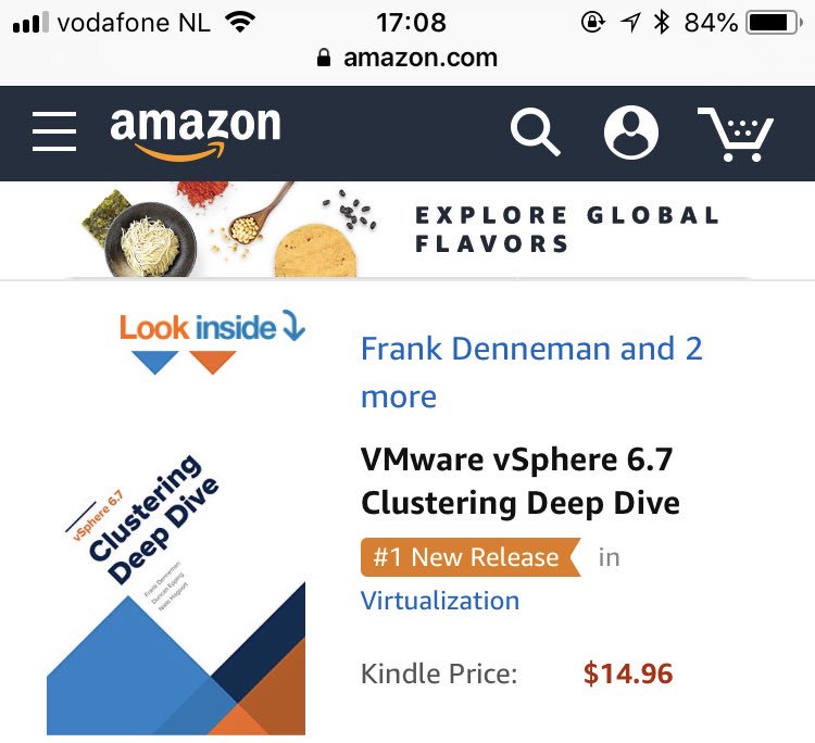 DuncanYB's tweet image. Boom! Number 1 Kindle release on Amazon in Virtualization.