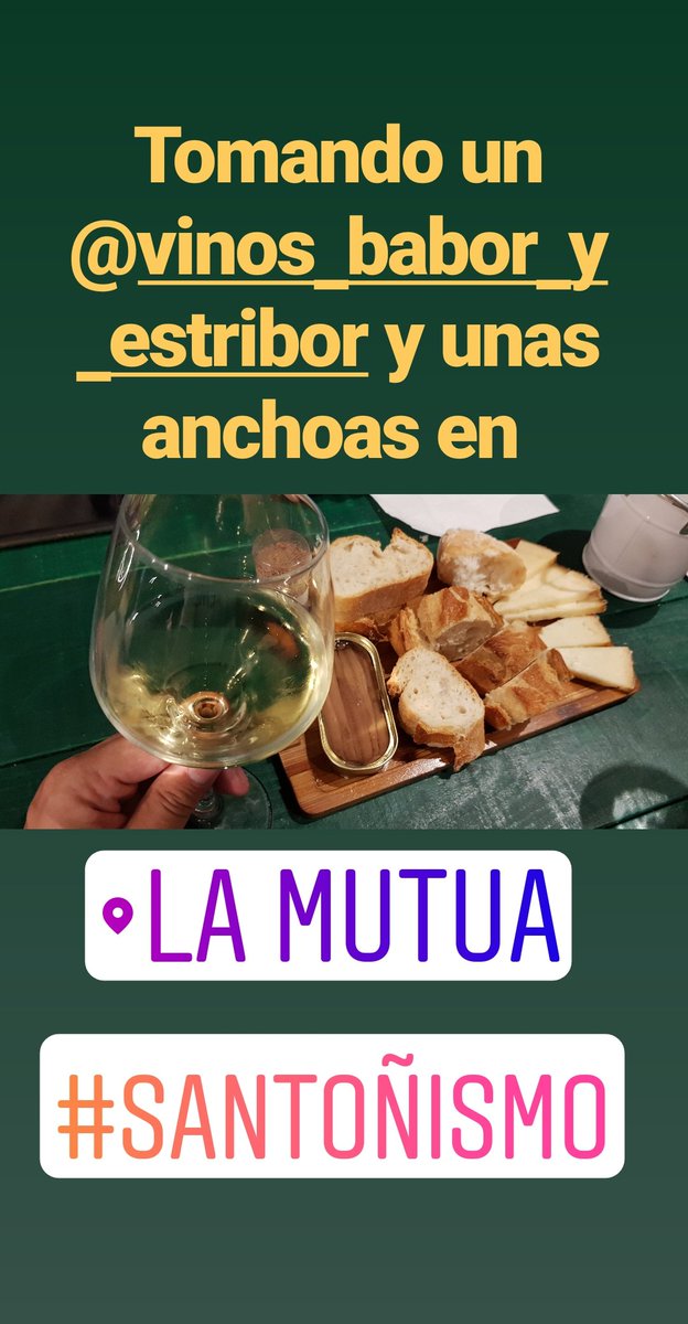 Nada como tomar un #Estribor con anchoas de Santoña en <a href="/LaMutua_/">La Mutua Tienda Bar</a>