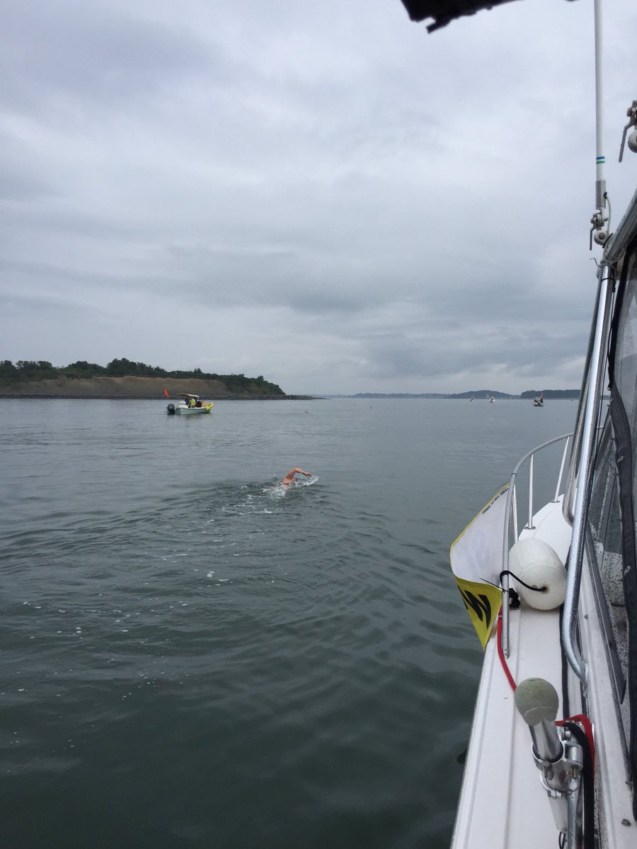 AlanaBLS2018's tweet photo. Heading for Rainesford Island. Catching people. #fastfeeds #2018bls https://t.co/Ge34SHuQeg