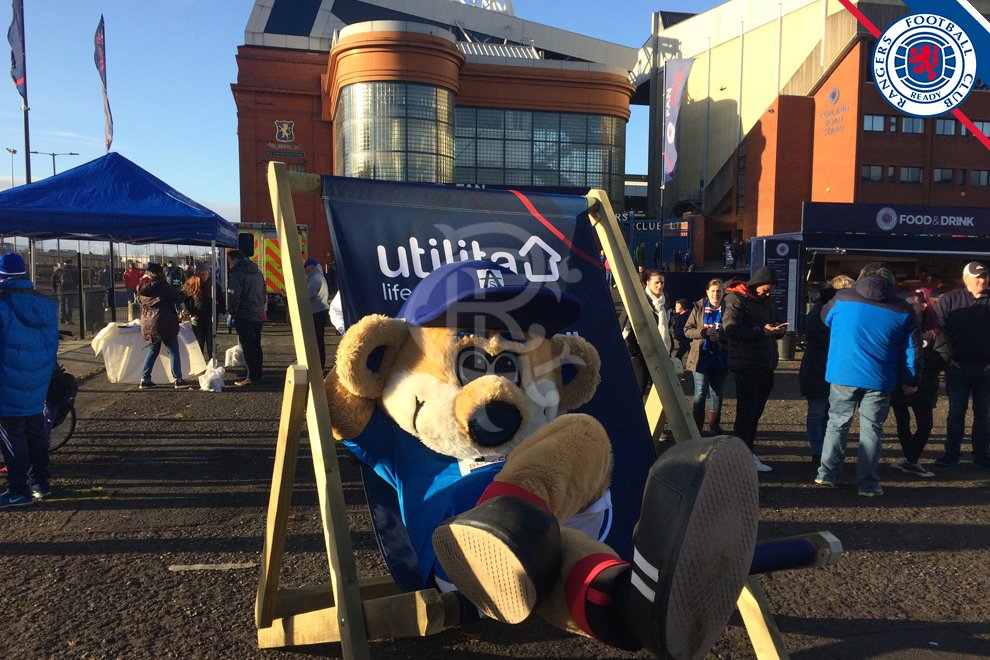 ⚽️ Rangers Fan Zone at Edmiston House opens tomorrow at 12.00pm and