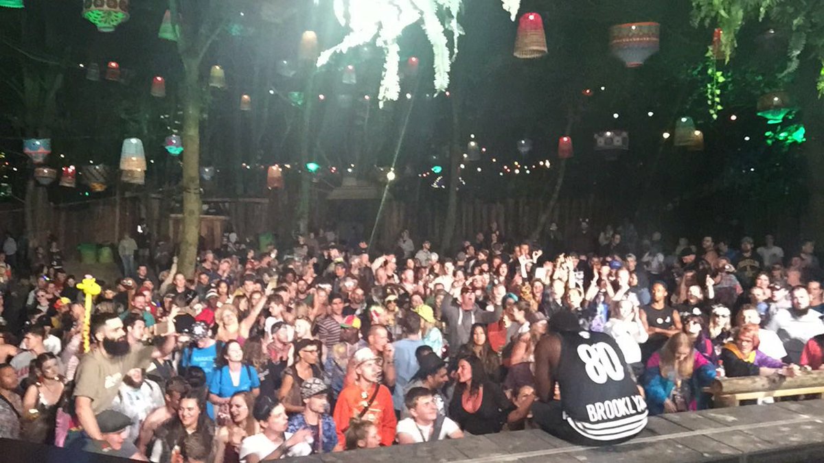 Last night it went off at the hidden woods stage!! Thanks #boomtownfair for a wicked night!! Catch the TSJ boys enjoying the rest of weekend!