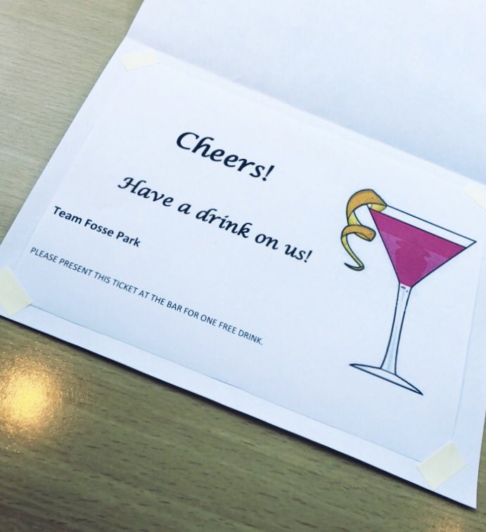 Happy Birthday for our lovely guest 🎂 #celebrate #with #teamfosse #wowourguests <a href="/PiFossePark/">LeicesterFosseParkPI</a> <a href="/vbzsmith/">Zoe Smith</a> @Anamaister88