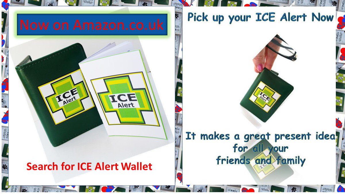 ICEAlertwallet's tweet image. Great News, for ease of purchase we are now on Amazon so please search ICE Alert Wallet.  If you wish to order on Paypal you can order on our website.