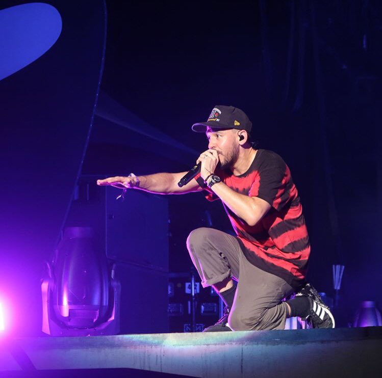 LPLive's tweet photo. Incheon, South Korea setlist at the Incheon Pentaport Rock Festival today. #PostTraumaticTour https://t.co/GhjWVnsDsI