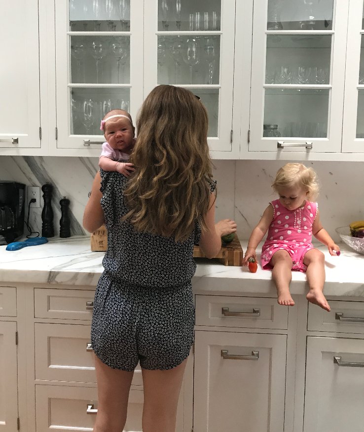HealthChefLinds's tweet photo. One handed breakfast prep. https://t.co/IvciNq10Yo