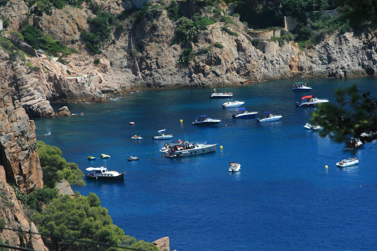 ambotes's tweet photo. Ja hi tornem a ser! Els "espavilats" de torn a la Cala del Vigatà de @Guixols La majoria respecten les boies, però uns quants... 👿👿 Caps de setmana d'agost... https://t.co/cjgm34fEND