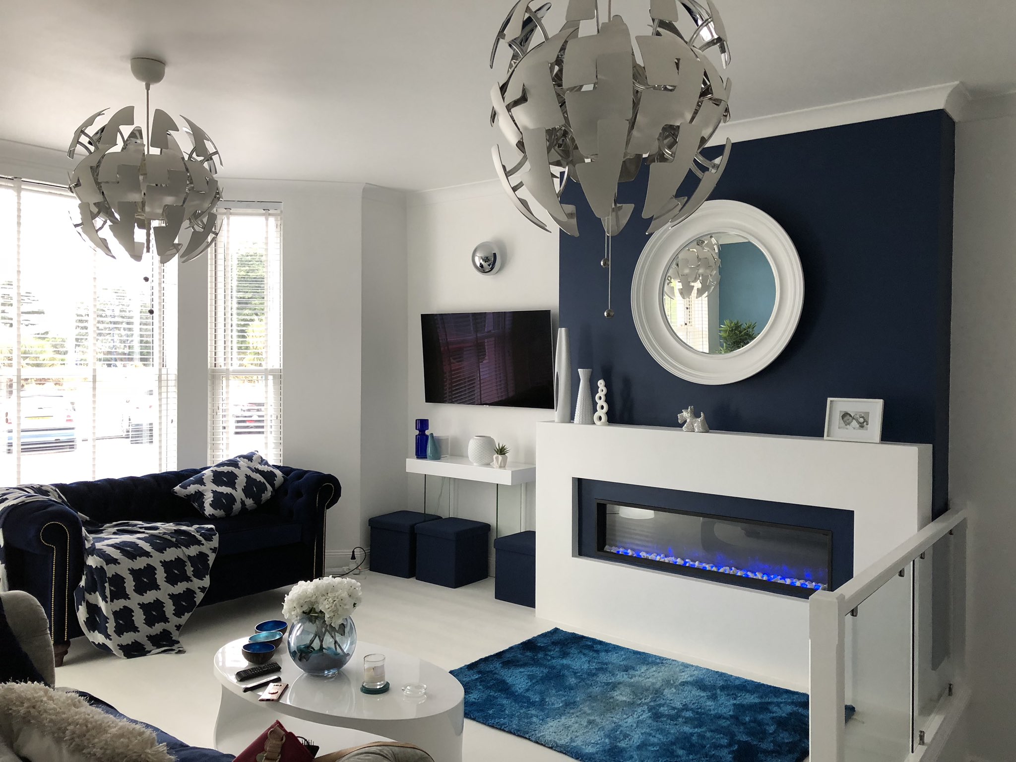 Sapphire salute 2024 living room