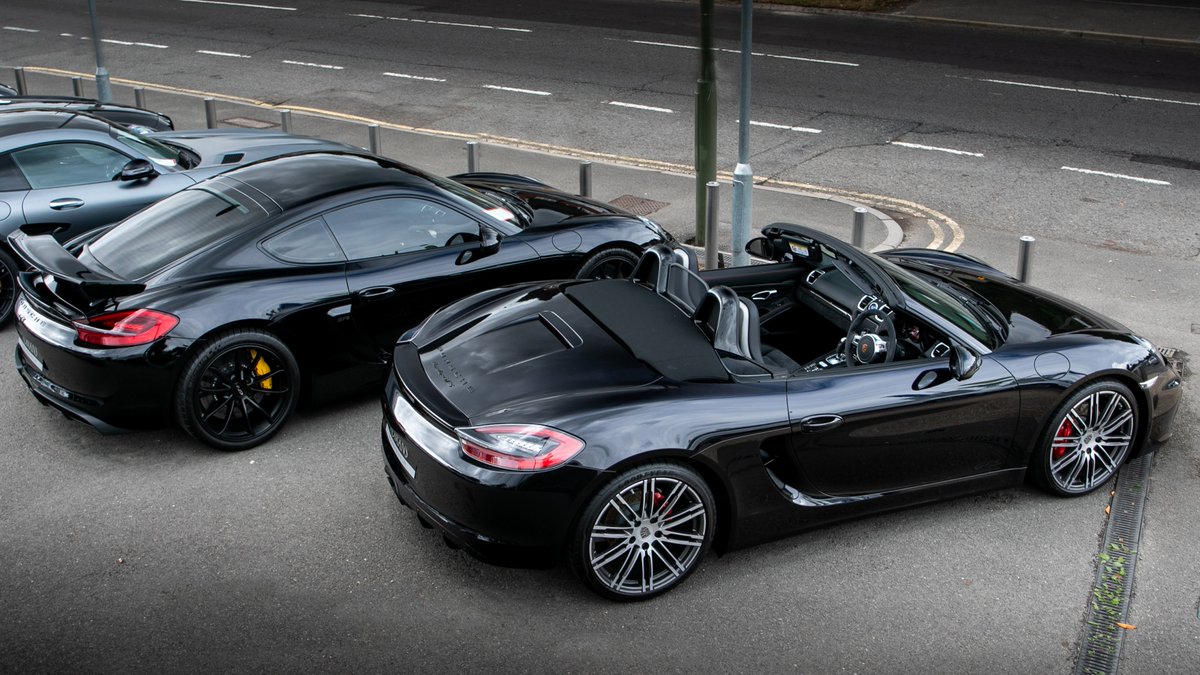 Brotherly Love 🖤🖤 #CaymanGT4 #BoxsterGTS