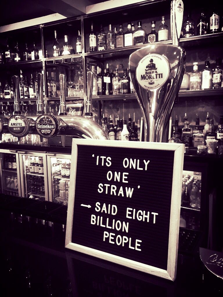 bar166bistro's tweet image. //THE LAST STRAW//

We’ve put away drinking straws in an effort to reduce plastic waste, and only give them out if you especially ask for them 🌎 🐢 ❤️