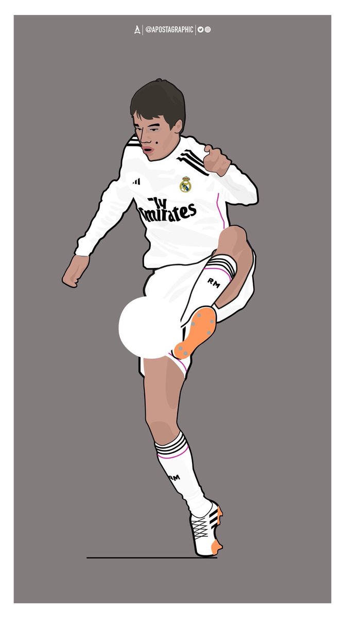 apostagraphic's tweet photo. @sergio_regui #HalaMadrid #RealMadrid #Real #SantiagoBernabéu #Reguilón #Regui https://t.co/m9Zob2uDUW
