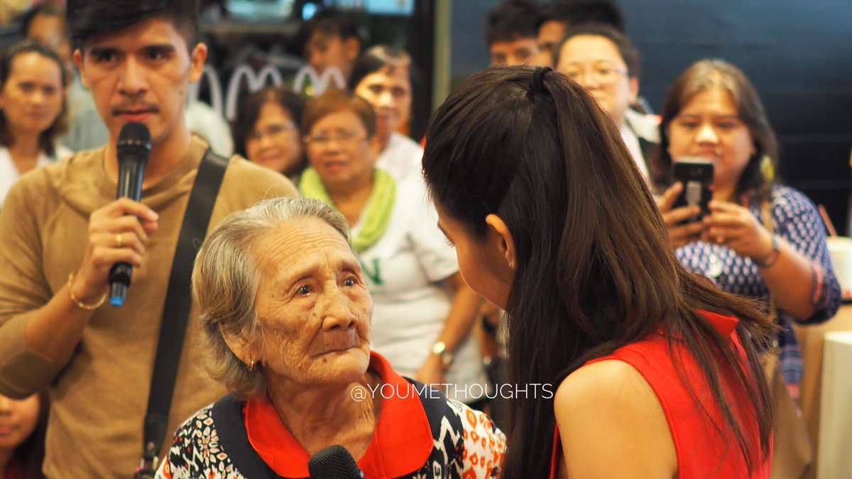 youmethoughts's tweet photo. You touch lives, @mainedcm . Maraming salamat!❤️

#MaineMcDoSantaClaraTurns1 
#ALDUBShines https://t.co/tTqMwYyxF2