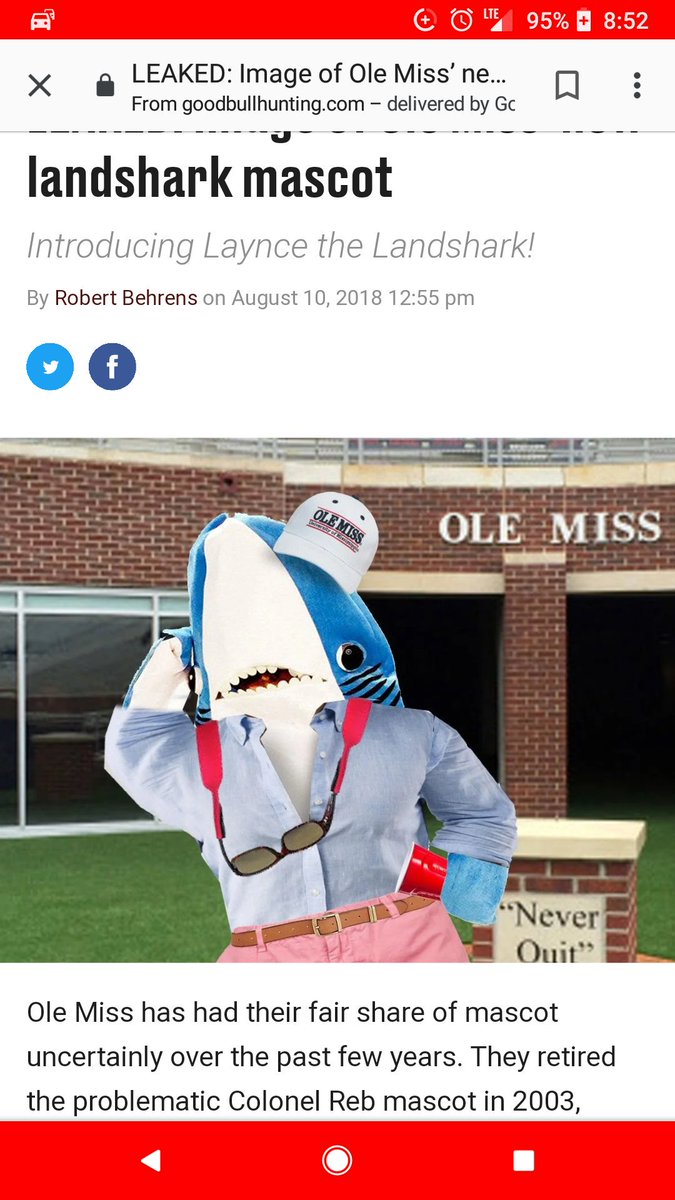 BmCary58's tweet photo. Found a pic of the Mascot....@JOXGameDay https://t.co/dOWTMAPLyN