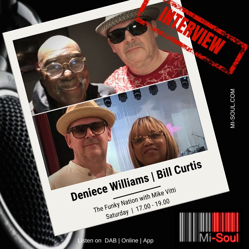 misoulradio's tweet photo. Tonight at 5pm, @michaelvitti welcomes two special guests to his #FunkyNation Show on #MiSoul, @NiecyOfficial (Deniece Williams) & @Fatbackband legend #BillCurtis.
Listen Live | https://t.co/NIDO2xGRHp https://t.co/pXQvmmfQnu
