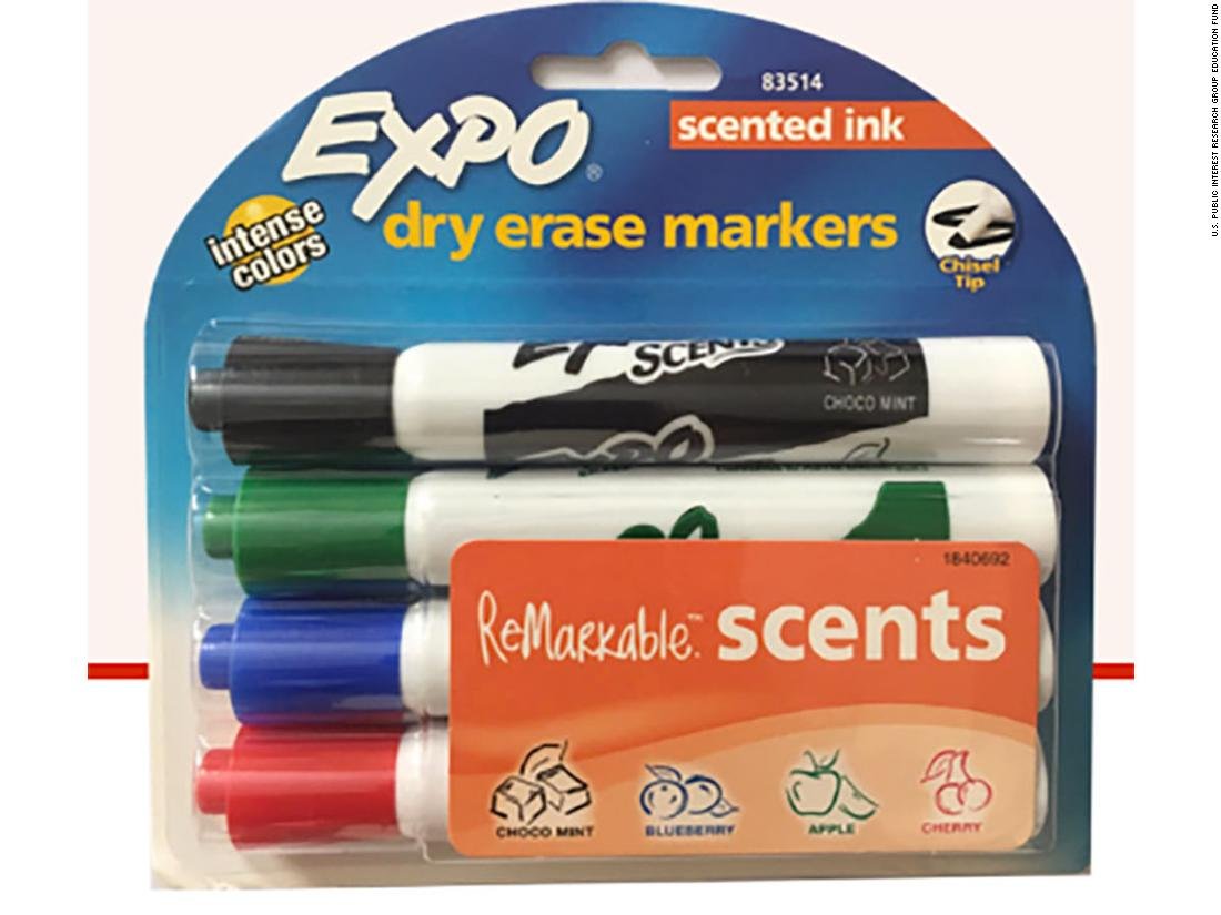 cnni's tweet image. Traces of asbestos, lead and other dangerous chemicals were found in a number of popular school supplies in lab tests, according to a new report cnn.it/2P2VMGO