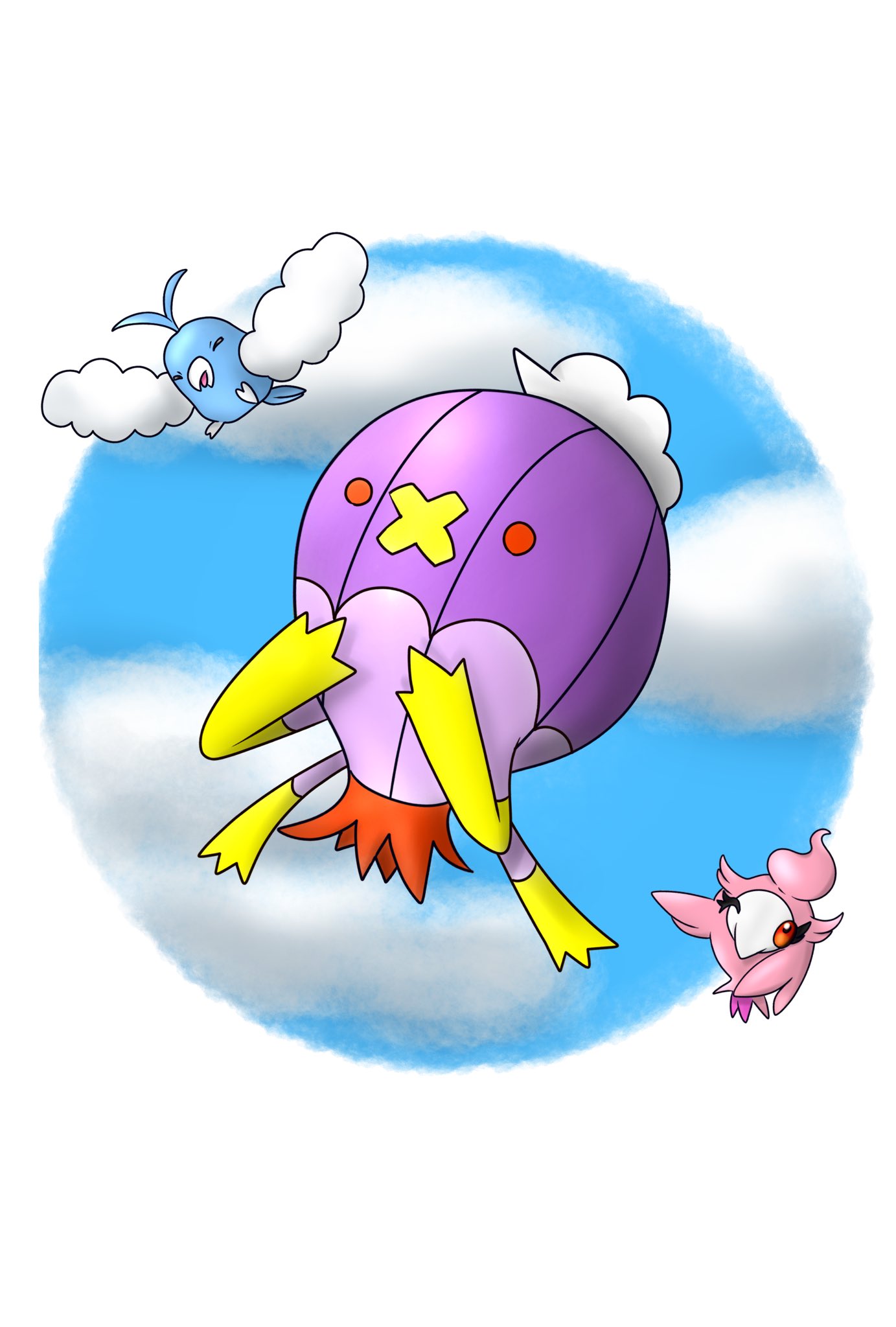 Nonten A Twitter ポケモンイラスト 夏といえば青い空ですよね 本日はフワライド チルット シュシュプを描かせて頂きました もこもこ背景がお気に入り ポケモンイラスト ポケモン好きさんと繋がりたい 夏はポケモン T Co Cddpljm433 Twitter