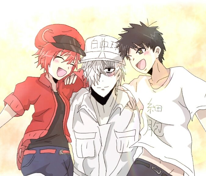 本野快晴 はたらく細胞版深夜のワンドロ勝負 お題 白血球 好中球 ちょっとオーバー 赤血球ちゃんと咽頭の一般細胞くん 似てない の白血球さんサンド この三人で仲良くピクニックして欲しい T Co O6l7rmgnvf Twitter