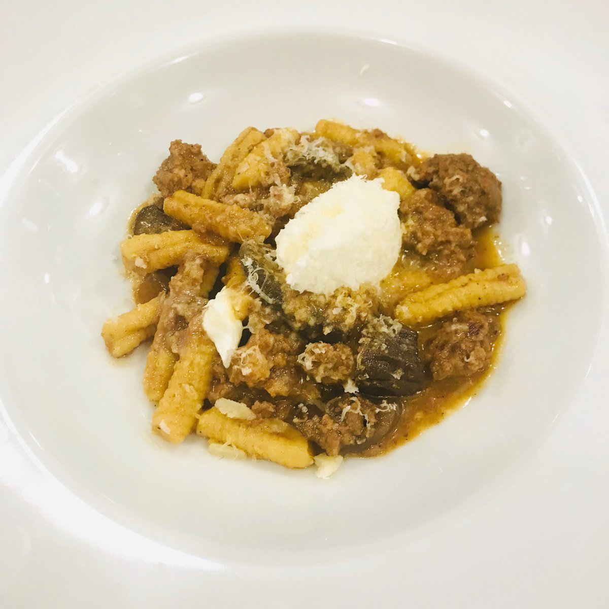 No9ParkBOS's tweet photo. Pasta for everyone! No, really you could have this Cavatelli for Dine Out Boston.
Cavatelli
italian sausage, tomato, ricotta, roasted eggplant
-.-.-
#no9park #no9menu #pasta #pastaday #ricotta https://t.co/L3OCFKz4Ey