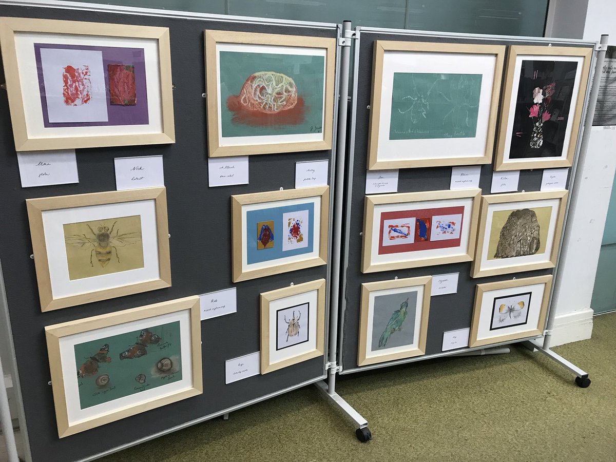 miriam_storey's tweet photo. #Jambs #Owls, art exhibits with @hlnclair, dance with @STEPZDANCEuk, craft with @CityLitFL, Messy craft, Gnasher craft, did I mention craft? Book donations, met a fabulous author @valeriepenny, had an exciting, meeting with @selwatinfo, it’s been a busy week in library land 😍 https://t.co/IvZKc01vqy
