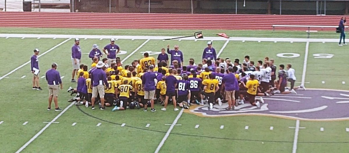 First HS football scrimmage 🏈❤️#pantherfootball #freshmanyear