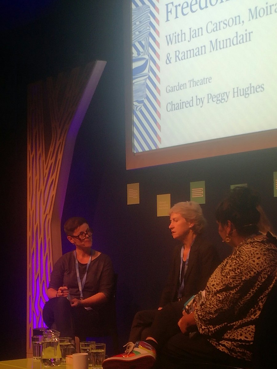 Great #EdBookFest event from @LitScotland @RLSFellowship @PublishScotland 

Becoming a writer (and making a living) is hard but lots of support on offer.