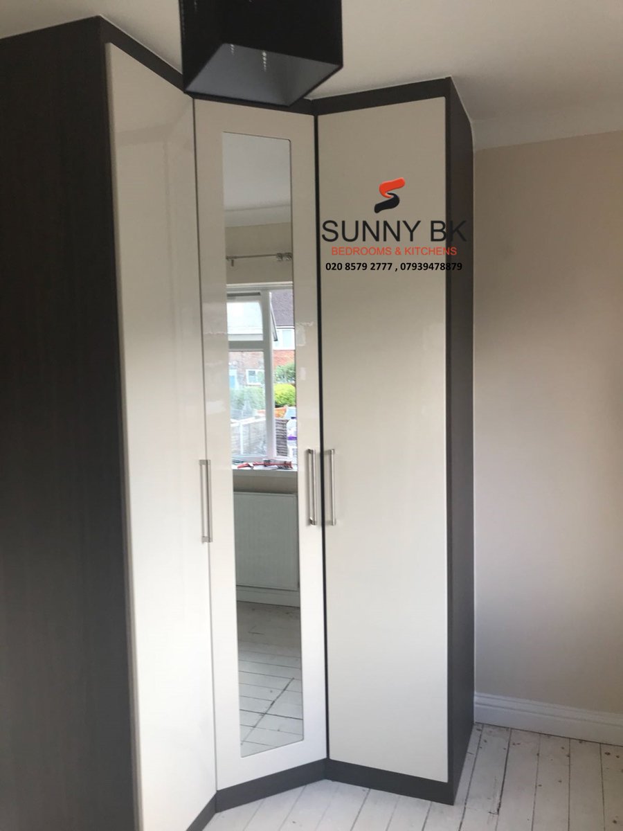 Sunnybk On Twitter White Gloss Fitted Bedroom Wardrobes By Sunny