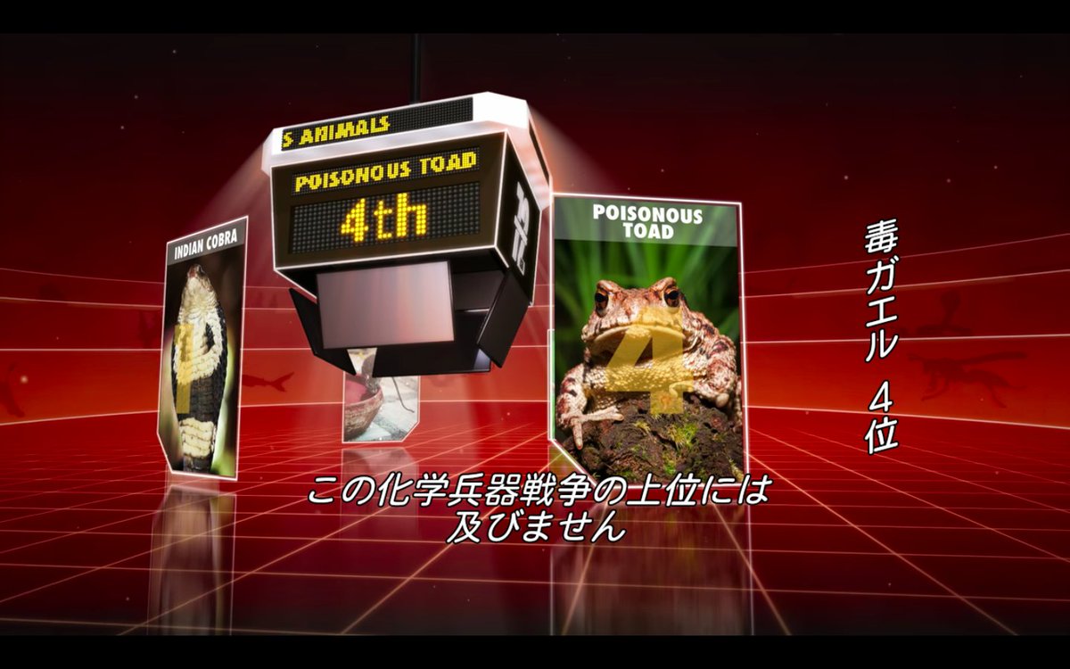 ひきがえる まだ ちゃんと観てないけど 脱皮した皮を食うところまでがオドロオドロしく描かれてて笑った これは笑いながら観るべきものなのか wあと 医学的な効能の研究対象とか変な持ち上げ方もwそして 危険生物ランキングでは下位にwww ひきがえる まだ ちゃんと観てないけど 脱皮した皮を食うところまでがオドロオドロしく描かれてて笑った これは笑いながら観るべきものなのか wあと 医学的な効能の研究対象とか変な持ち上げ方もwそして 危険生物ランキングでは下位にwww