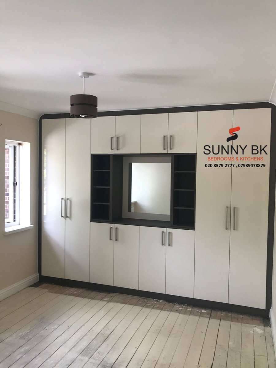 Sunnybk On Twitter White Gloss Fitted Bedroom Wardrobes By Sunny