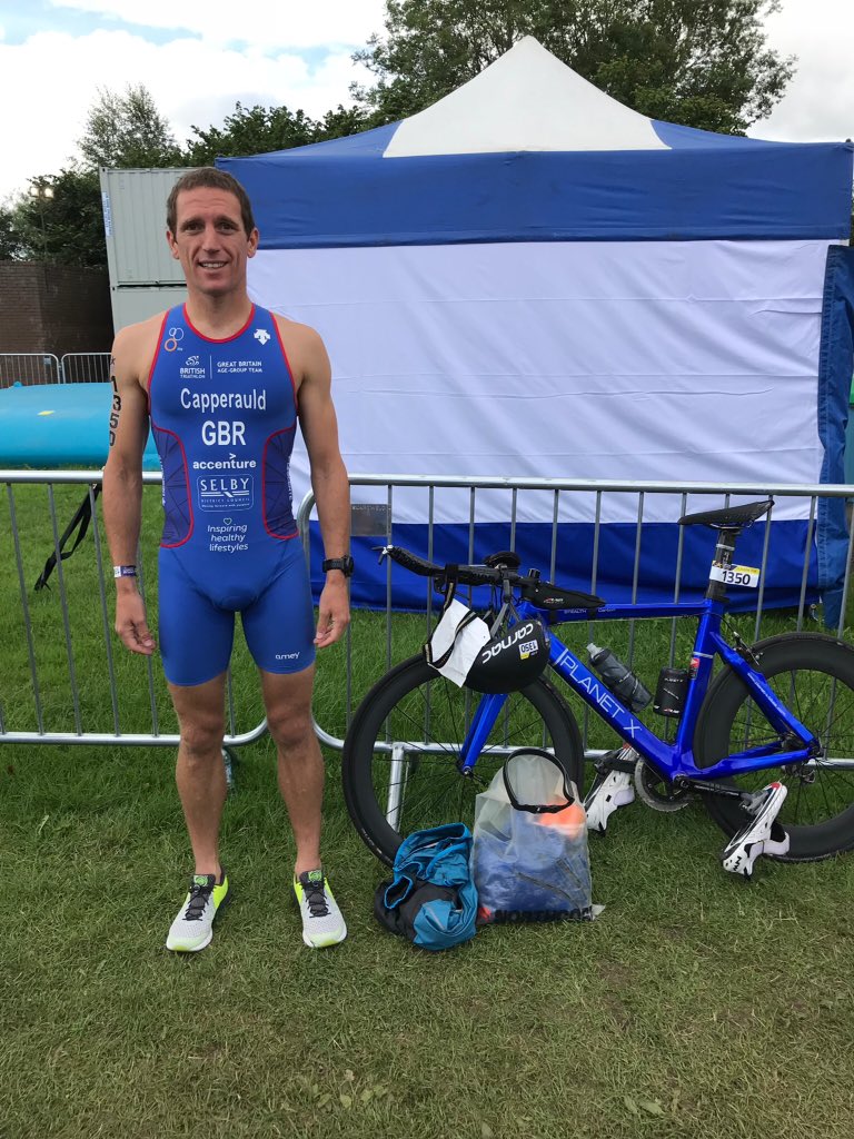 KrisCapperauld's tweet image. European Age Group Championships done, finished 10th in age group