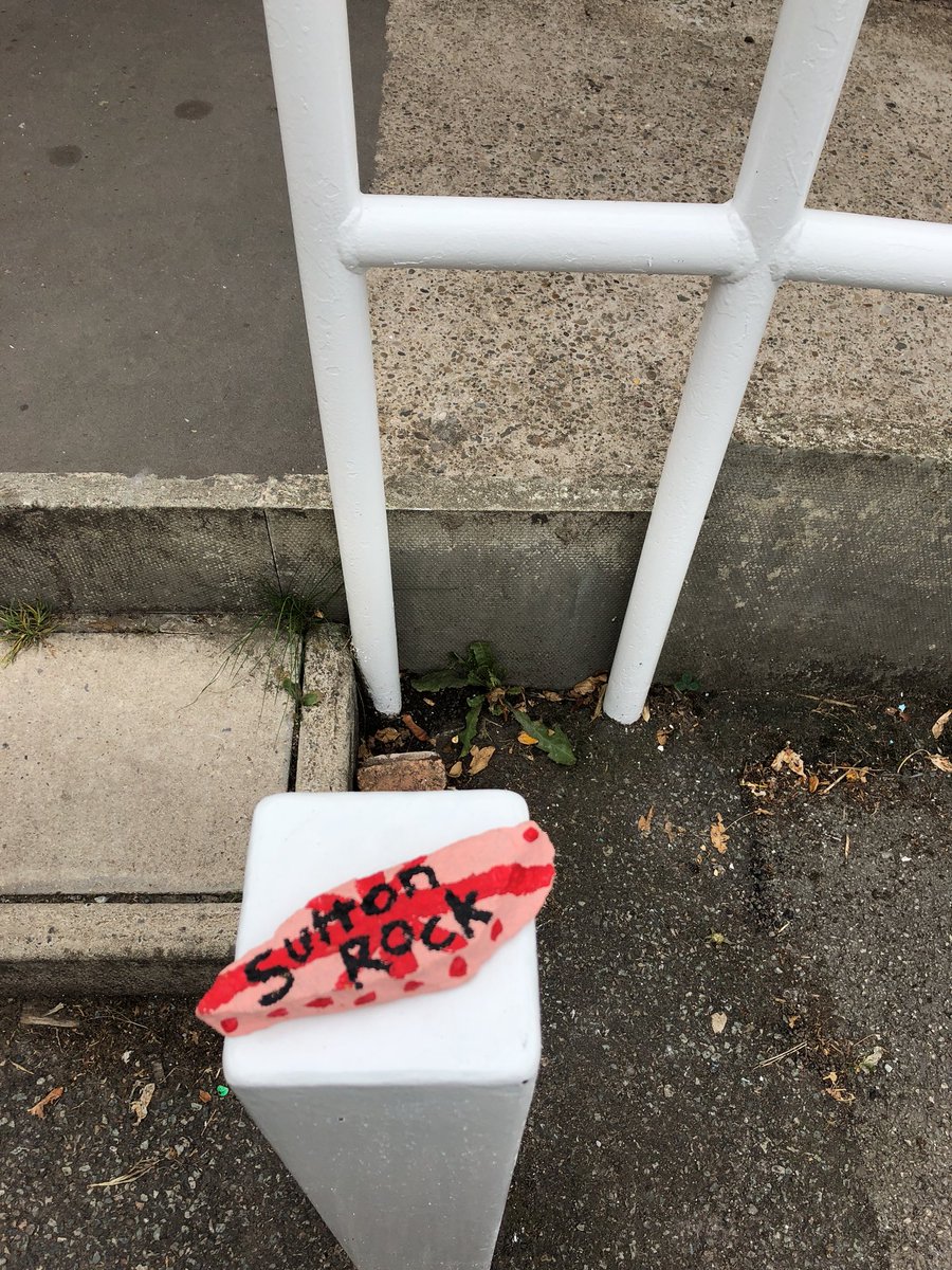 Come and find #SuttonRocks hidden in our garden <a href="/SuttonGeneralSt/">Sutton General Stores</a> plenty of space to hide them and have some fun #fun #find #hide #macclesfield #cheshire 😊😊😊😊