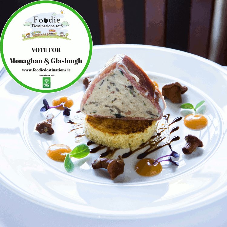 tasteofmonaghan's tweet photo. At Snaffles signature dishes are cooked with superb locally sourced food which is prepared and presented with imagination and flair. @Castle_Leslie Vote #MonaghanGlaslough #FoodieDestination https://t.co/Ho5998Eq7L #FoodieDestinationMonaghan #monaghantourism #monaghanhasit https://t.co/XdYJ53mffW
