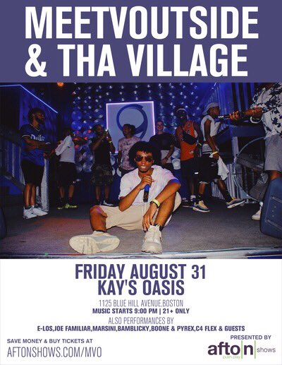 GGuru22's tweet photo. Don’t miss out on grabbing your tickets @meetVoutside is gonna tear down the stage at Kay’s Oasis! Tickets: https://t.co/kUVn8G9iEl https://t.co/nahHCViyPe