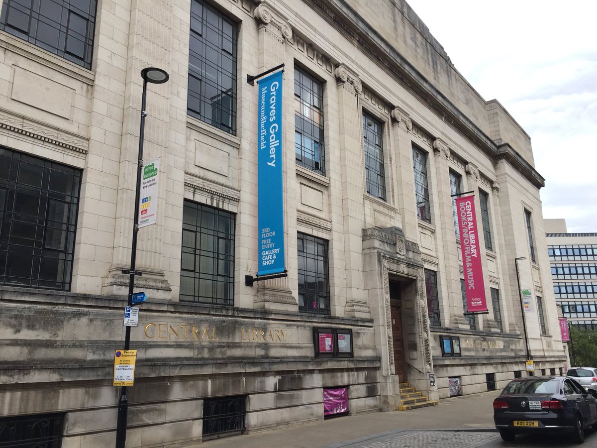CraigWestwood9's tweet photo. I imagine it’s great visiting the Graves Gallery. I’ll have to imagine it because it closes at 4 on a Saturday ... for the rest of the weekend! #touristfail https://t.co/yQtXKZ094l