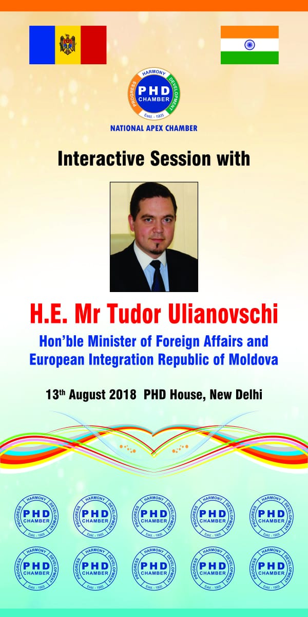 phdchamber's tweet photo. Interactive Session with H.E. Mr, Tudor Ulianovschi, Hon'ble Minister of Foreign Affairs and European Integration Republic of Moldova.
@Diplomacy_RM @Indiainmoldova @Tudor_Moldova  @AnilKhaitan2 @SGPHDCCI 
#PHDInteractivesession #TudorUlianovschi #PHDCCIandMoldova https://t.co/FodjHxvxAT