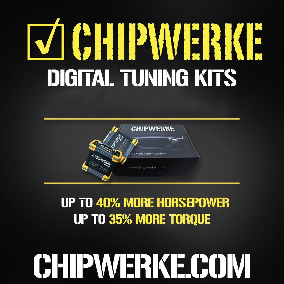 ChipWerke's tweet photo. Looking for better driving performance from your vehicle? Grab a #ChipWerke tuning system &amp; crank up the horsepower while saving up to 15% fuel. Shop at https://t.co/8NhVYxy8ZS &amp; use code CHIPWERKE10 for up to $55 off your order.
#chiptuning #style #Saturday #weekend #cars #auto https://t.co/C7kEUc0Mag